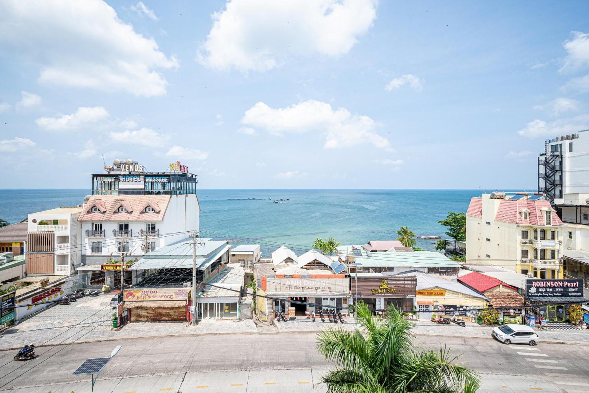 Tahiti Central Seaview - 50M To Night Market Duong Dong Exterior foto